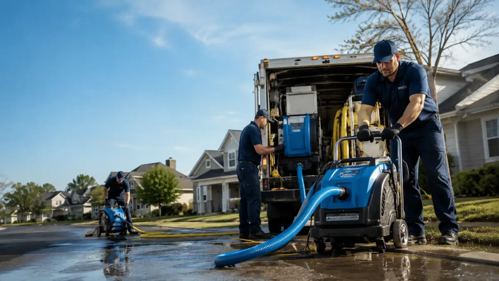 Flood Damage Cleanup in Davin, WV